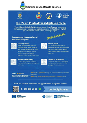 Incontro per presentazione Servizio del Punto di Facilitazione Digitale